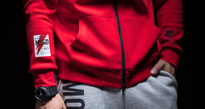 2way zip up hoodie
