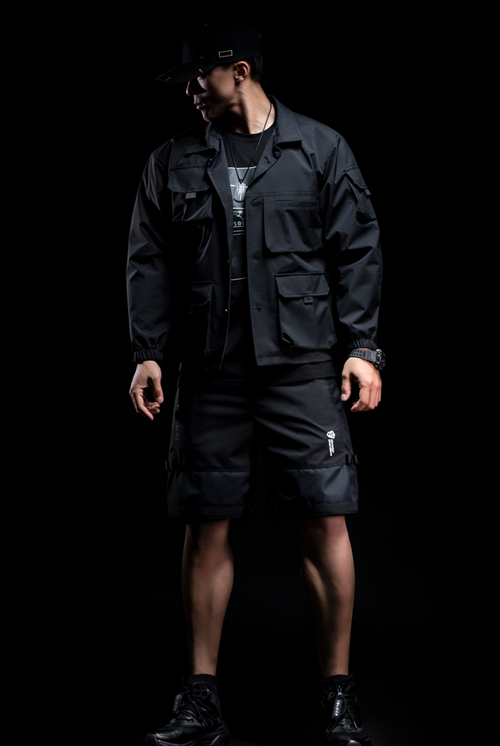 buckle touring shorts