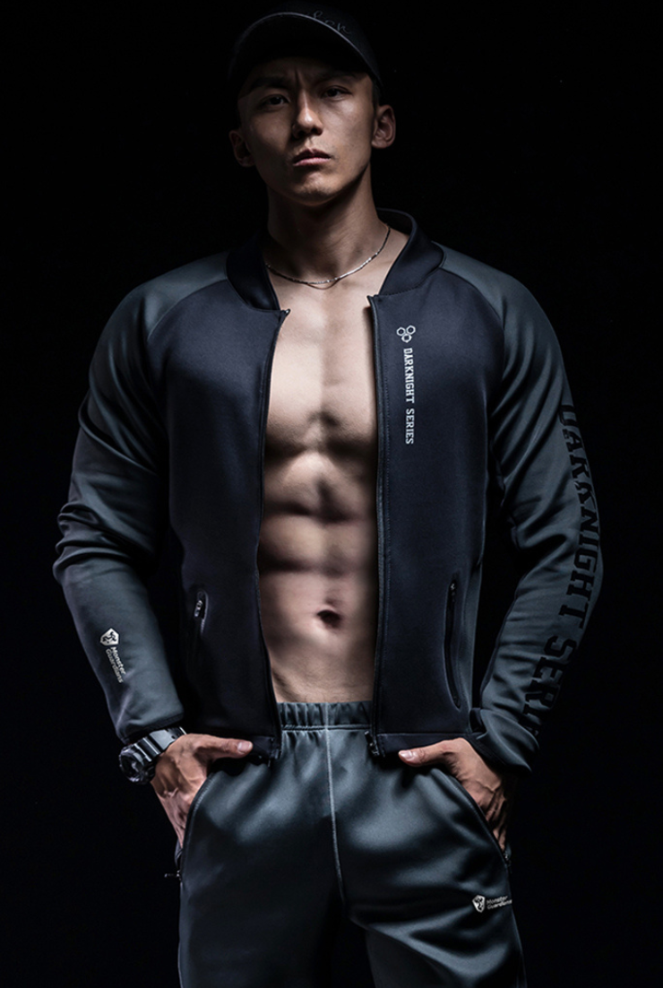 panel fitness jacket