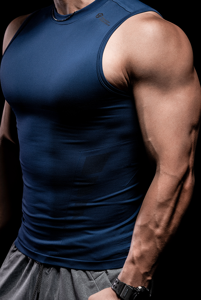 high stretch fitness sleeveless