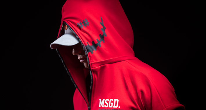 2way zip up hoodie
