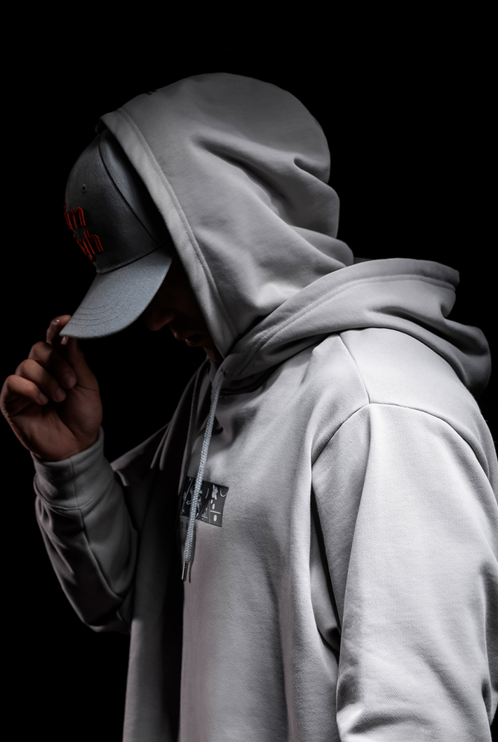 double hood hoodie