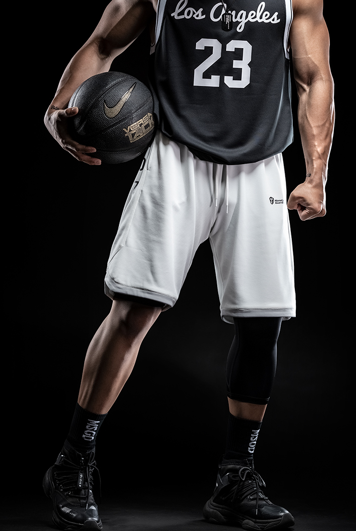mesh stitch training pants