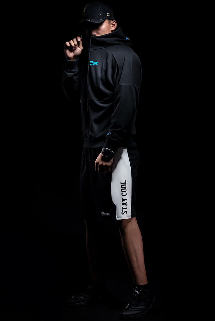 Back logo hoodie, WARRIOR