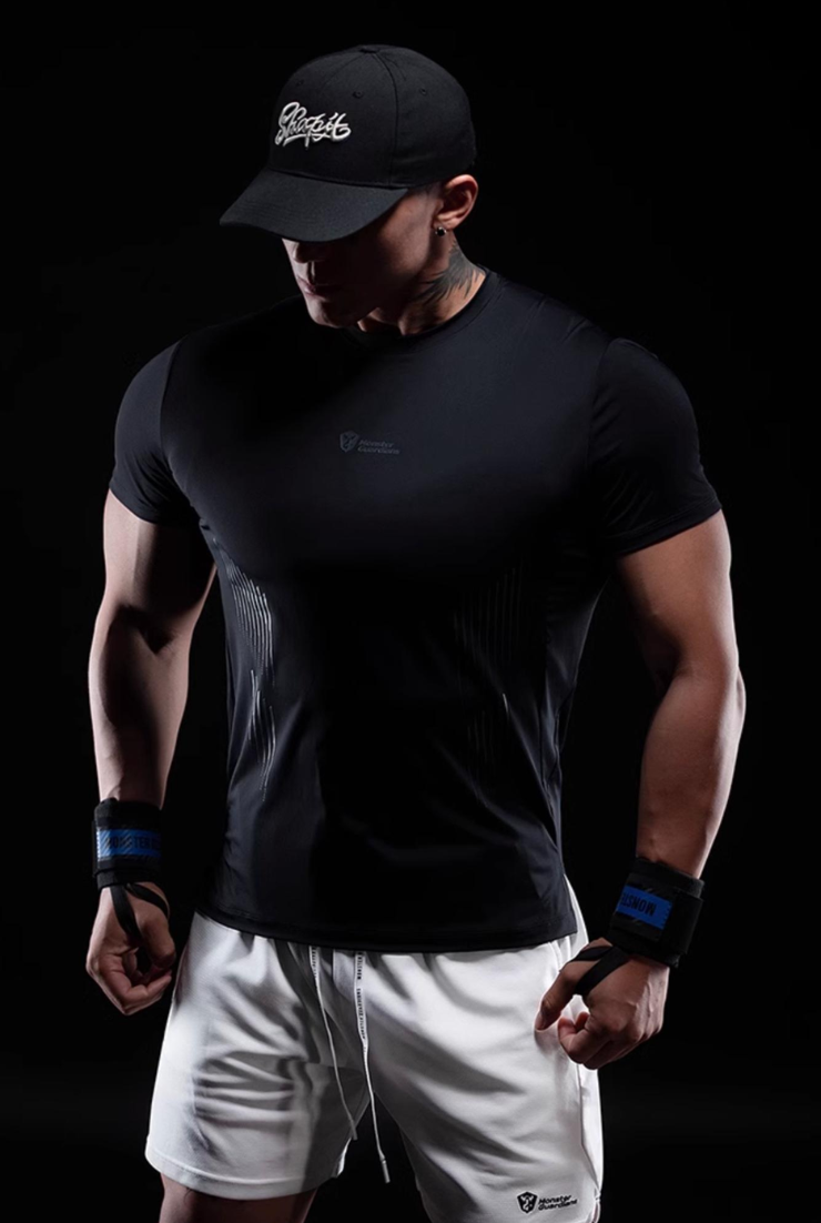 Performance Perforated Lightweight Fitness T-Shirt