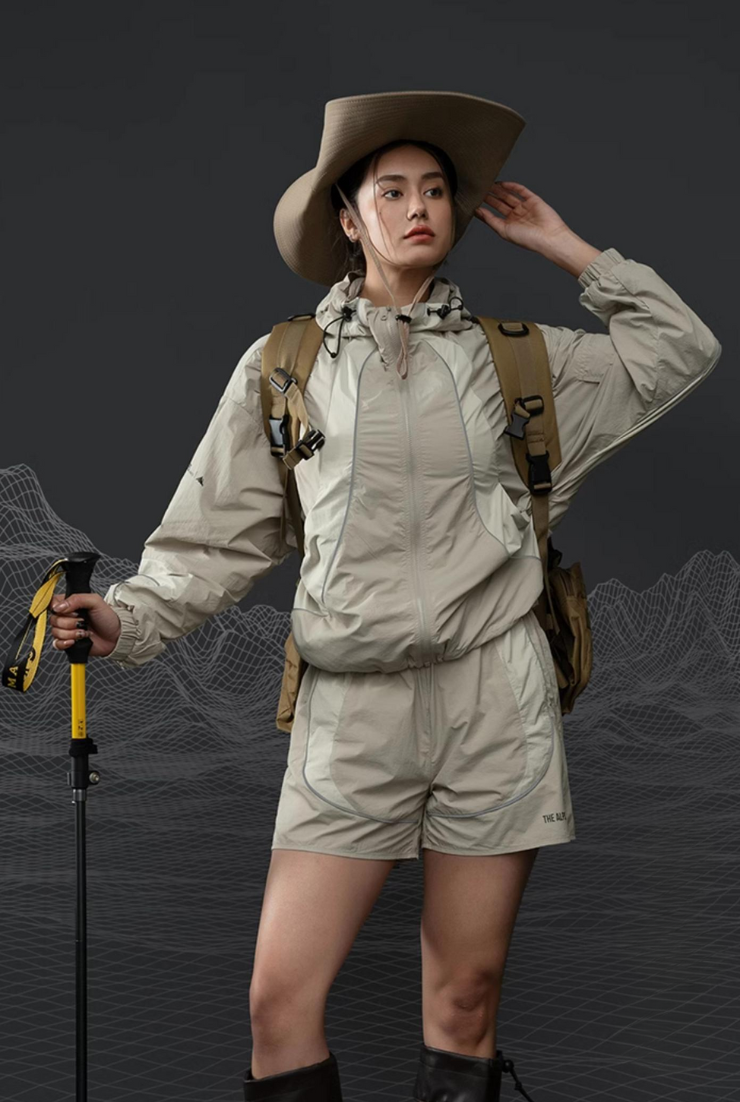 Water Resist Airy Sunblock Outdoor Jacket