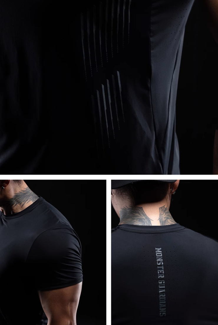 Performance Perforated Lightweight Fitness T-Shirt