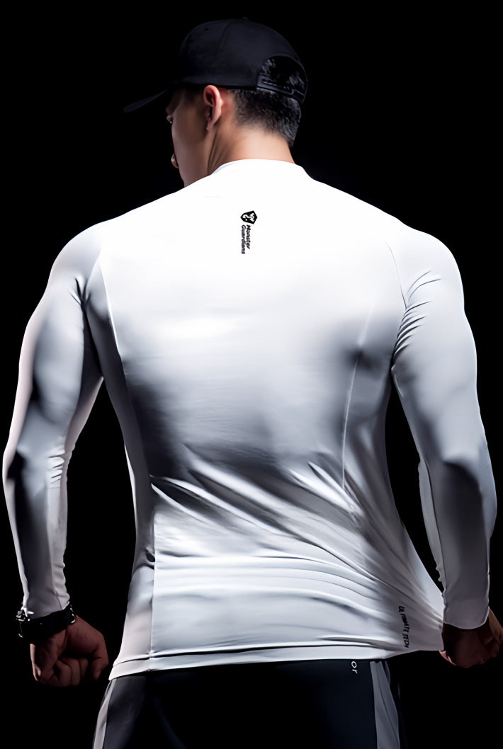 Slim Fitness Sports Tight Training Long T-shirt