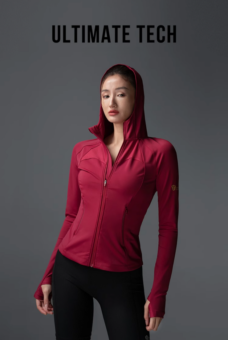 Active Flex Hooded Performance Jacket