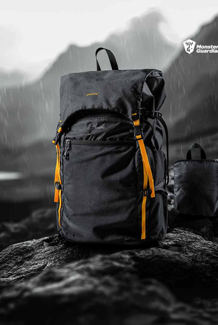 Water-repellent outdoor backpack