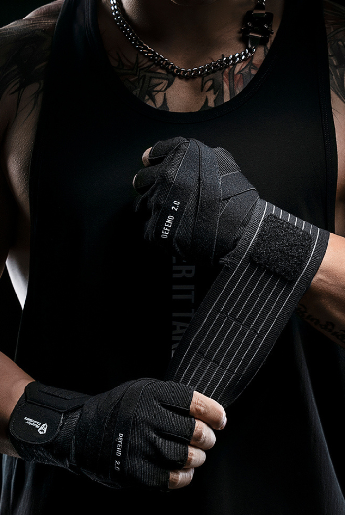 Training support gloves (long)