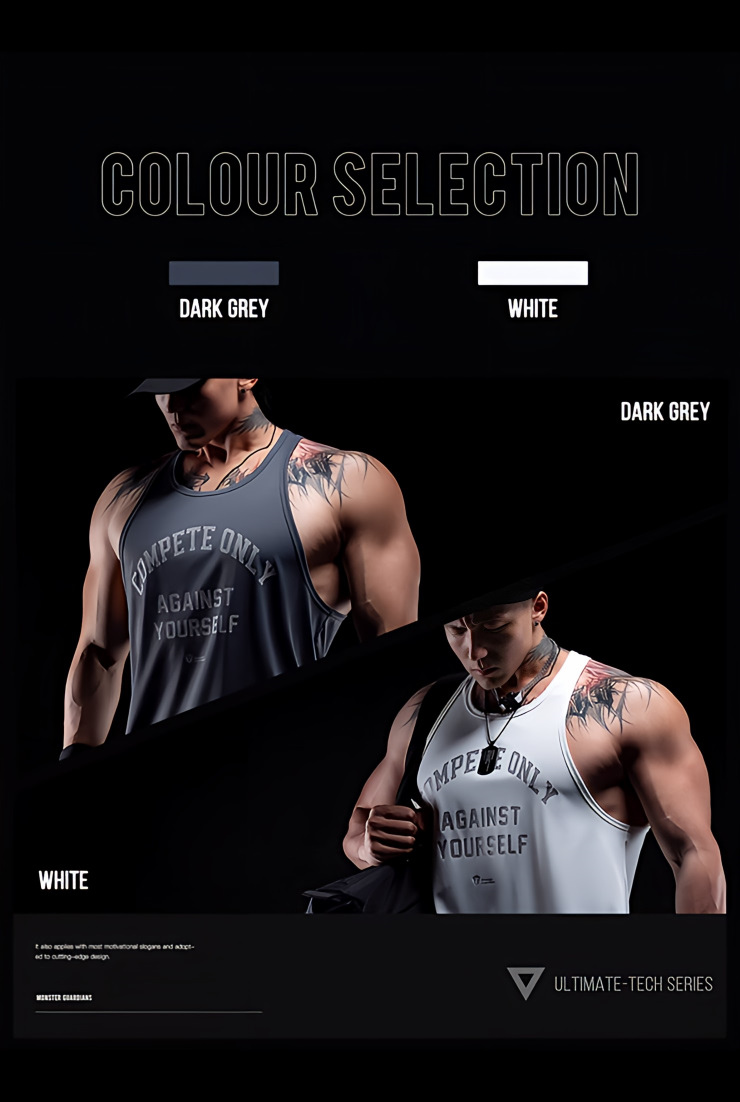 Active Core Moisture Wicking Sports Vest