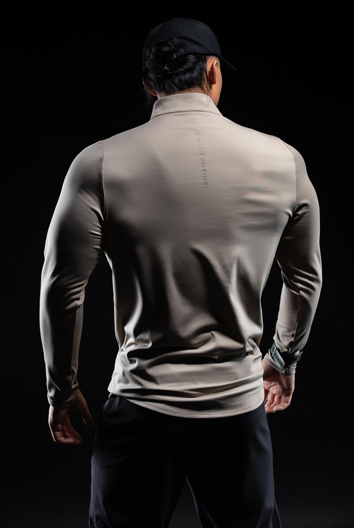 Velvet Slim Fit Long Sleeve Training T-Shirt