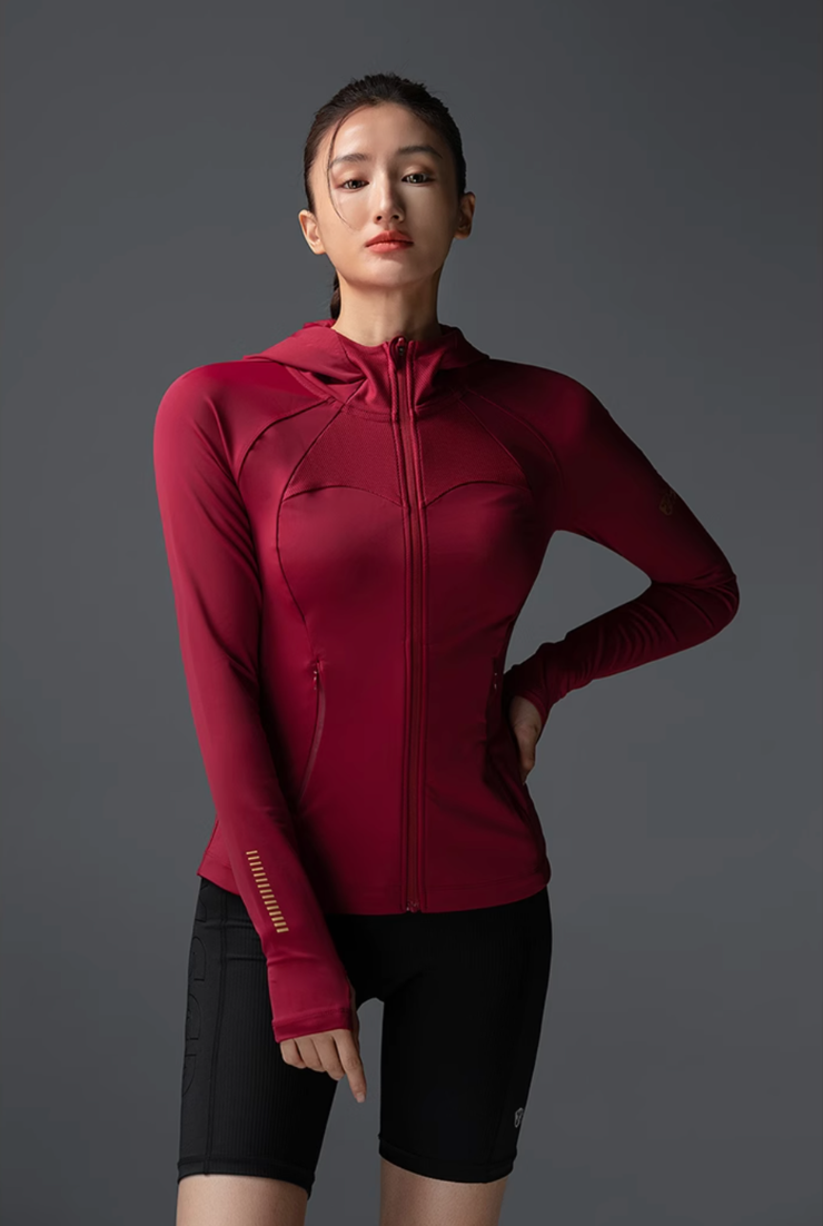 Active Flex Hooded Performance Jacket