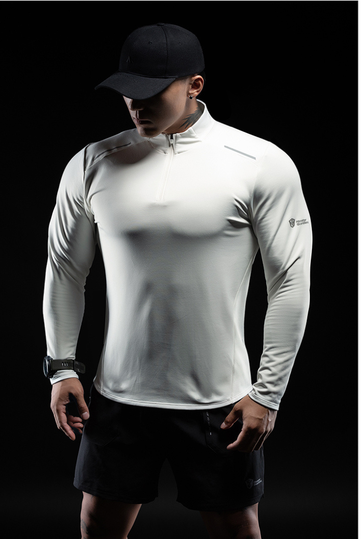 Velvet Slim Fit Long Sleeve Training T-Shirt