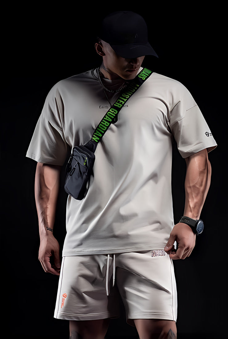 Breathable loose sports T-shirt