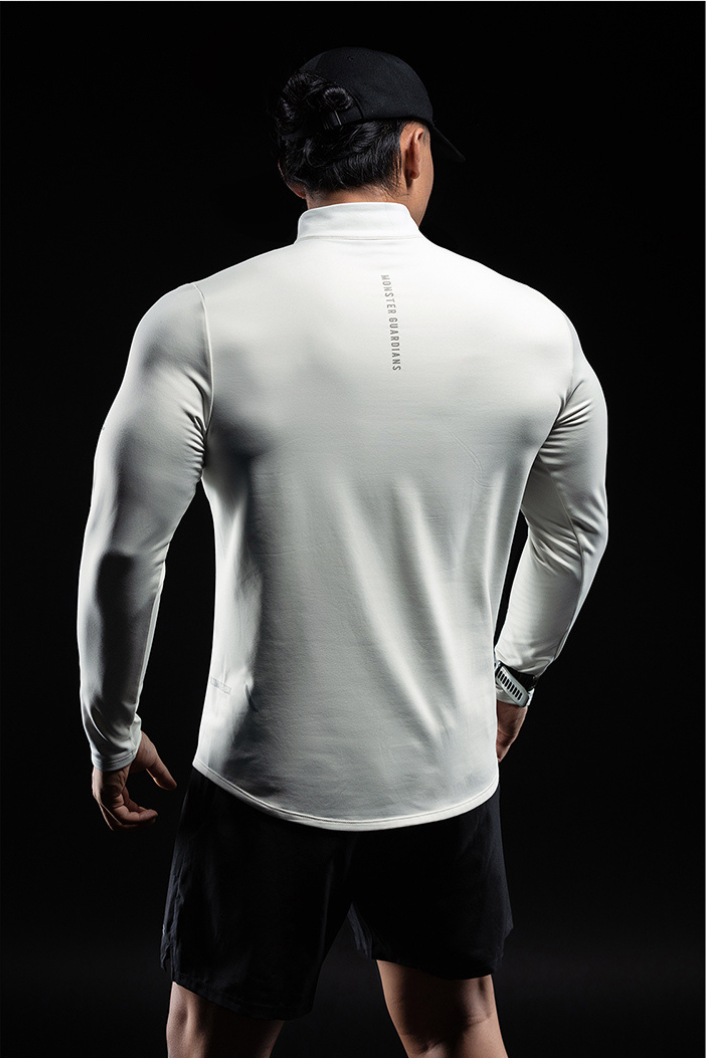 Velvet Slim Fit Long Sleeve Training T-Shirt