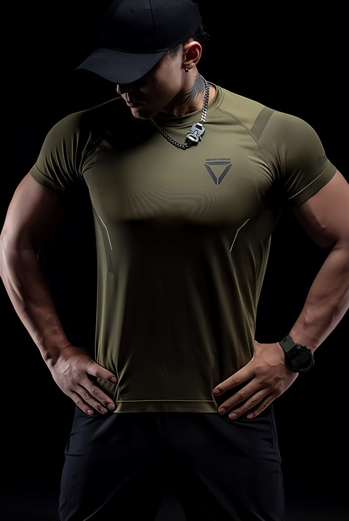 Fitness Sports Training Tight T-shirt