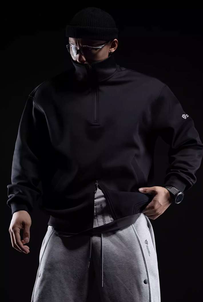 Airlayer Warm Stand Collar Sports Sweatshirt