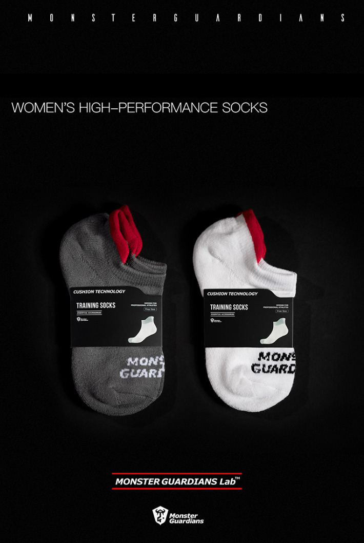 Low sports socks/2 pair set