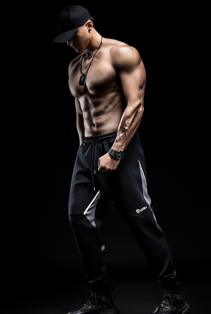 wide breathable sports pants